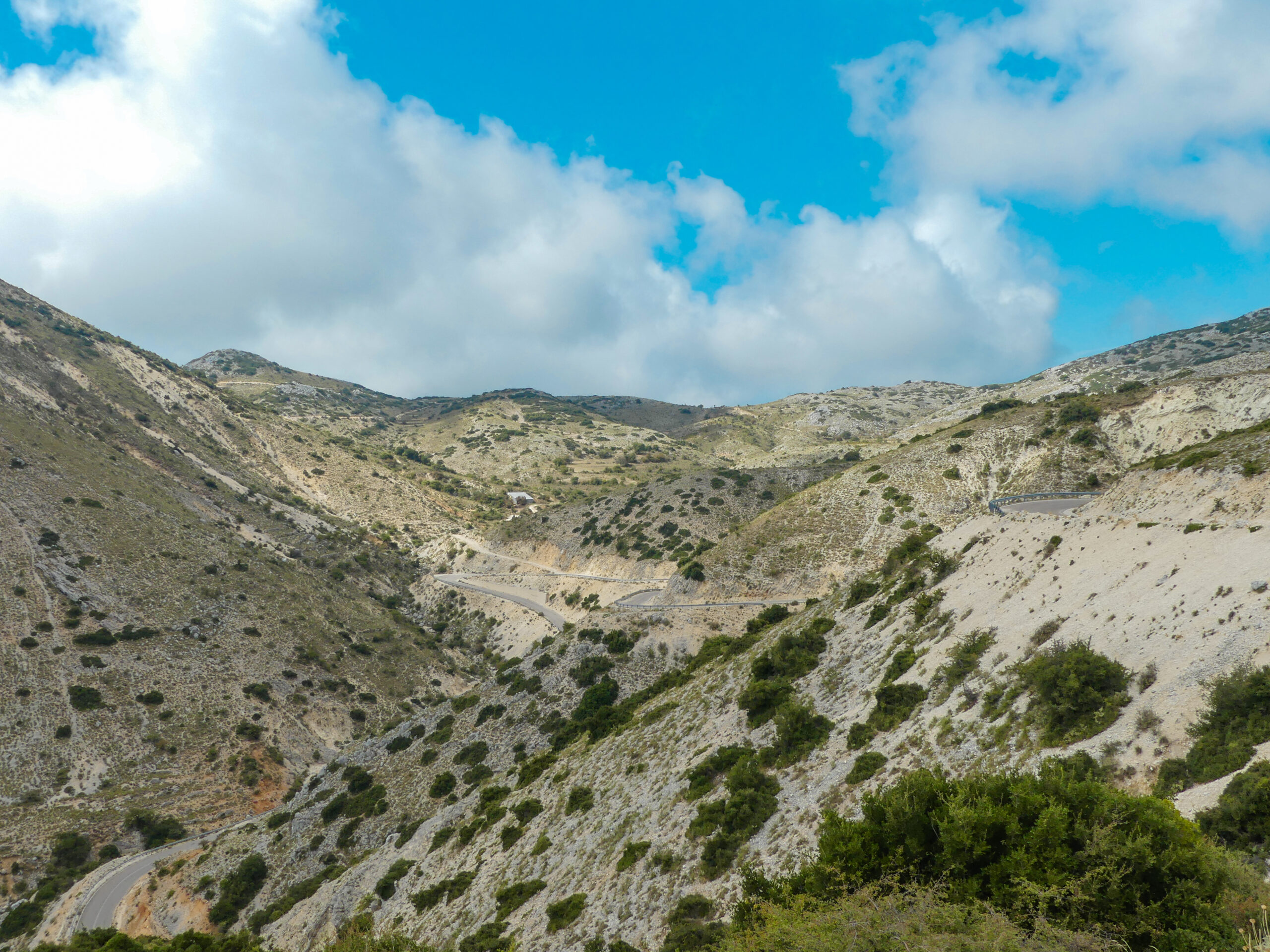Inselhüpfen Ionische Inseln Straßen und Verkehr